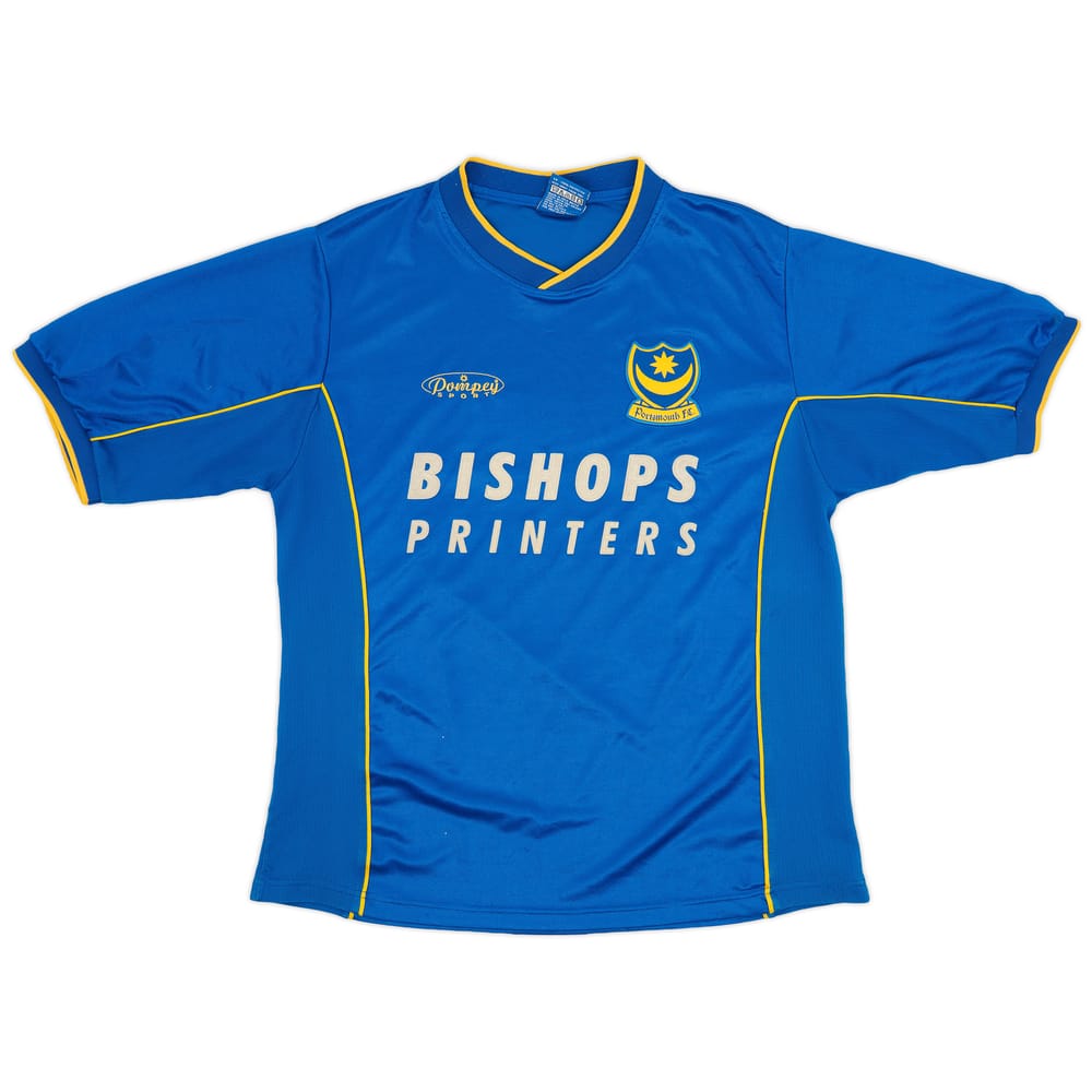 2000-02 Portsmouth Home Shirt - 7/10 - (S)