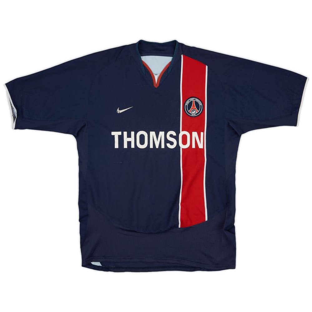 2003-04 Paris Saint-Germain Home Shirt - 4/10 - (L)