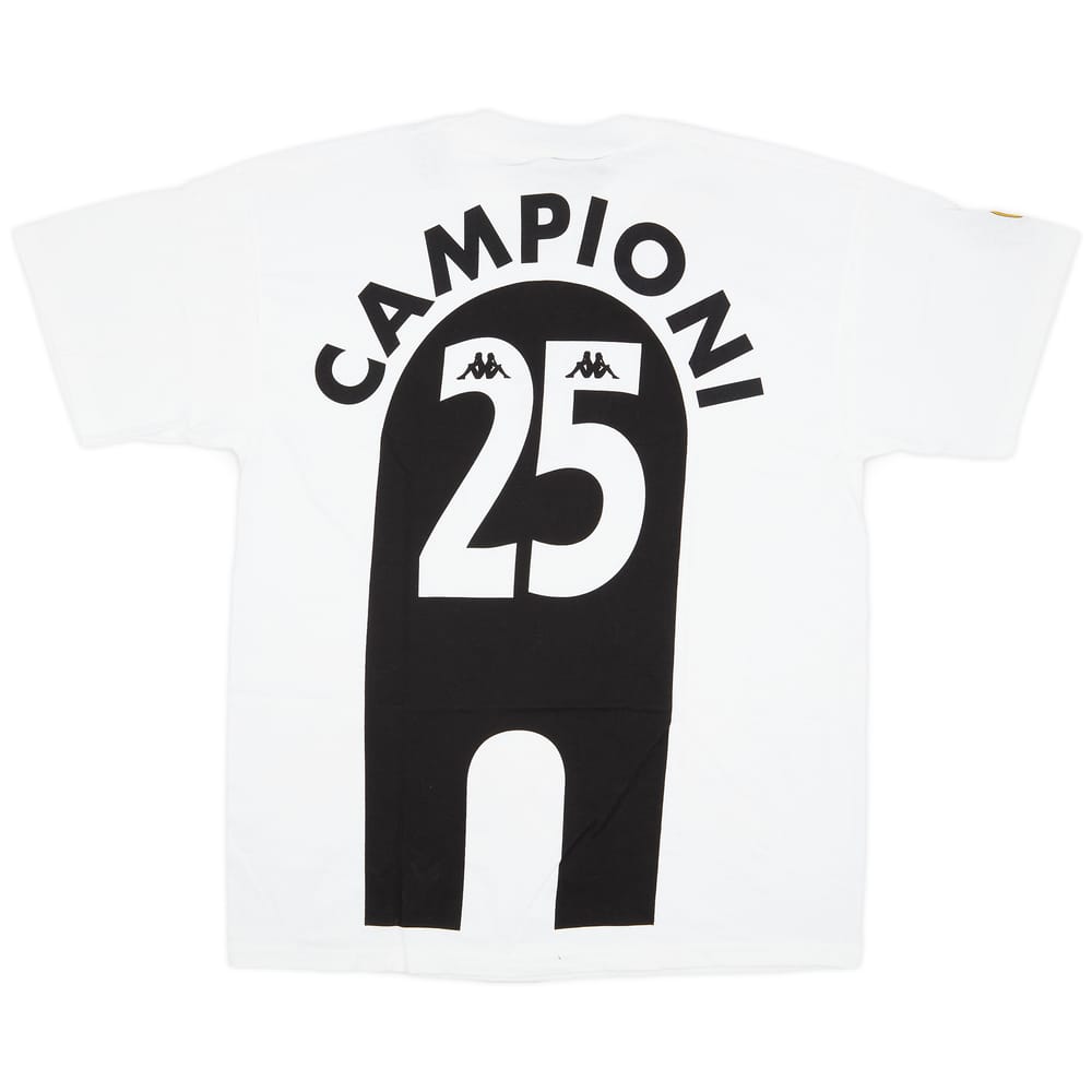 1997-98 Juventus Kappa 'Campioni 25' Graphic Tee (XL)