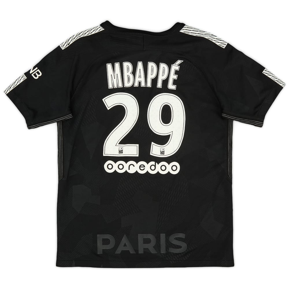 2017-18 Paris Saint-Germain Third Shirt Mbappe #29 - 8/10 - (L.Boys)