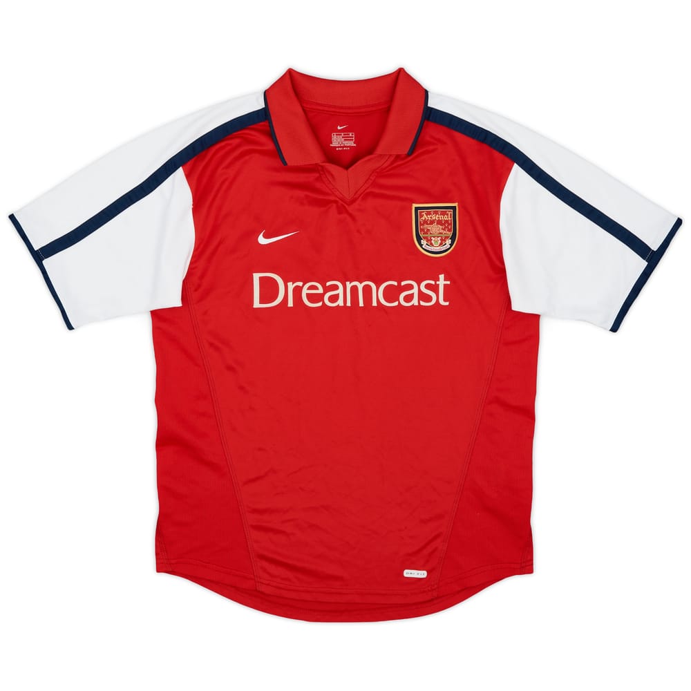 2000-02 Arsenal Home Shirt - 8/10 - (L.Boys)