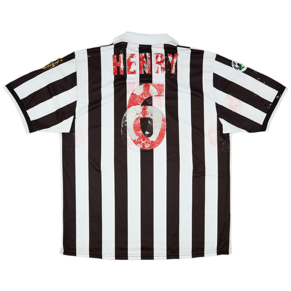 1998-99 Juventus Home Shirt Henry #6 (XL)