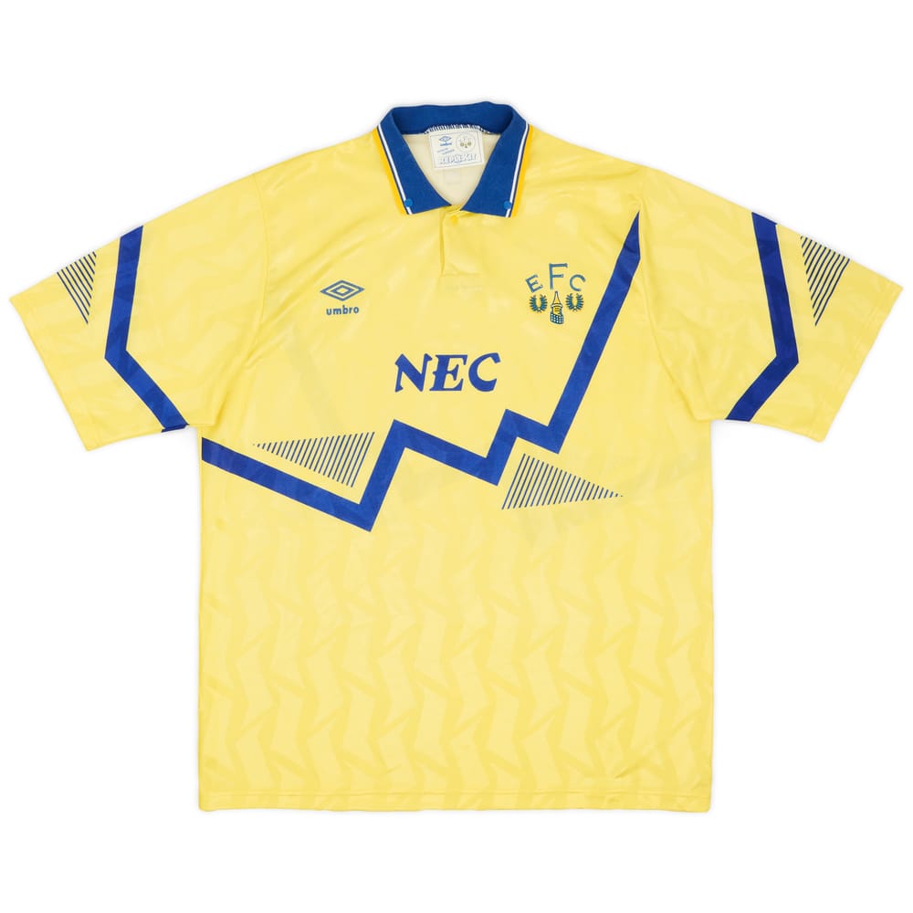 1990-92 Everton Away Shirt - 9/10 - (L)