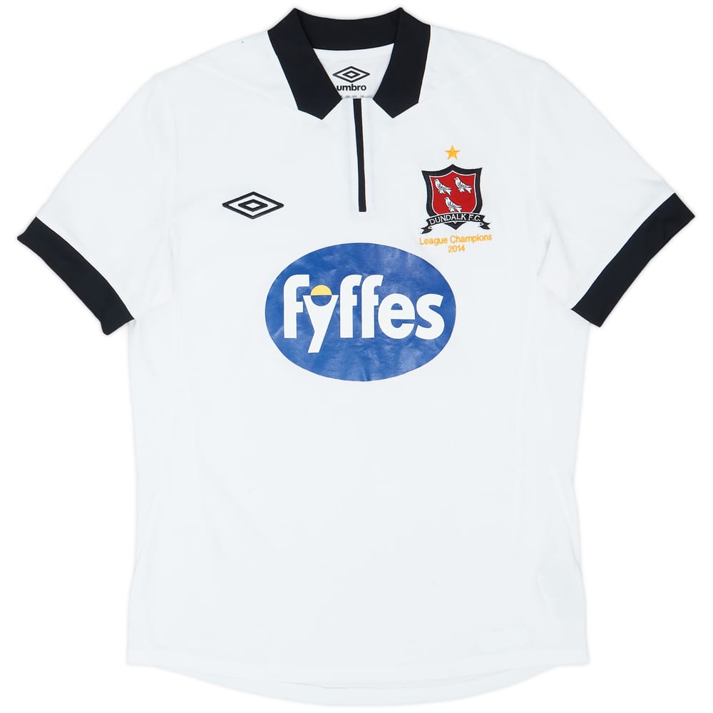 2014-16 Dundalk 'Champions' Home Shirt - 8/10 - (S)
