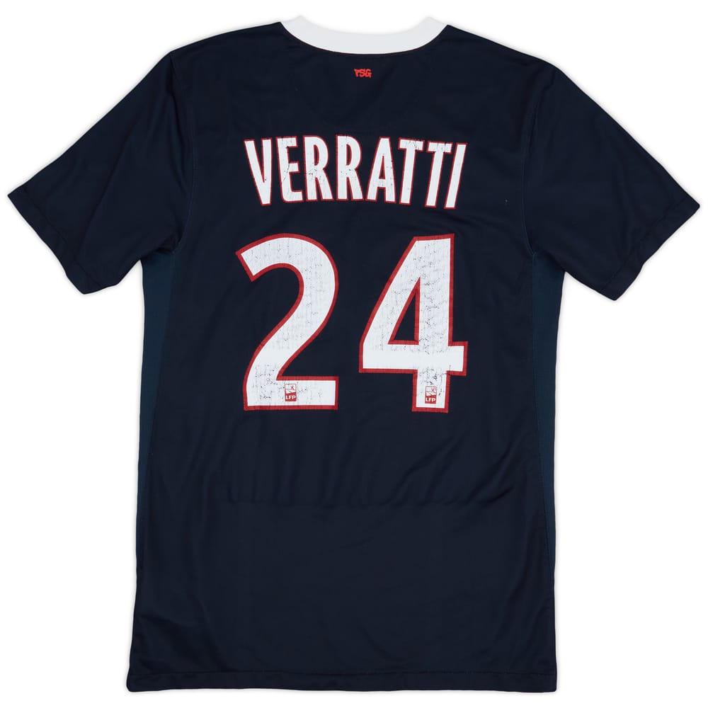 2011-12 Paris Saint-Germain Home Shirt Verratti #24 - 5/10 - (S)
