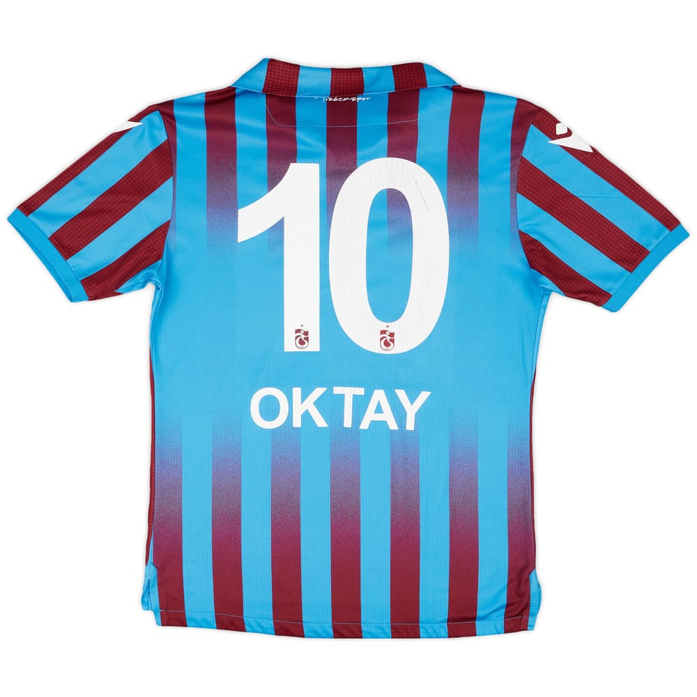 2021-22 Trabzonspor Home Shirt Oktay #10 - 5/10 - (L)