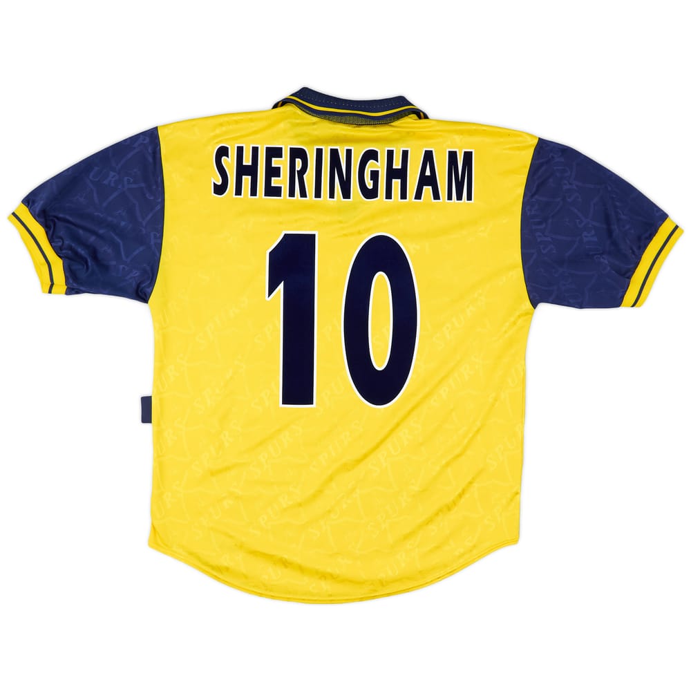 1995-97 Tottenham Third Shirt Sheringham #10 - 8/10 - (L)