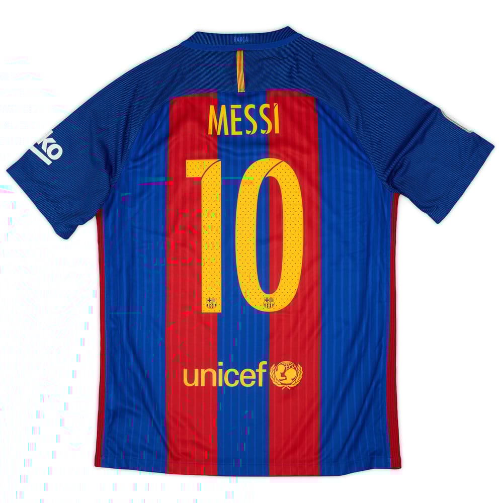 2016-17 Barcelona Home Shirt Messi #10 - 8/10 - (S)