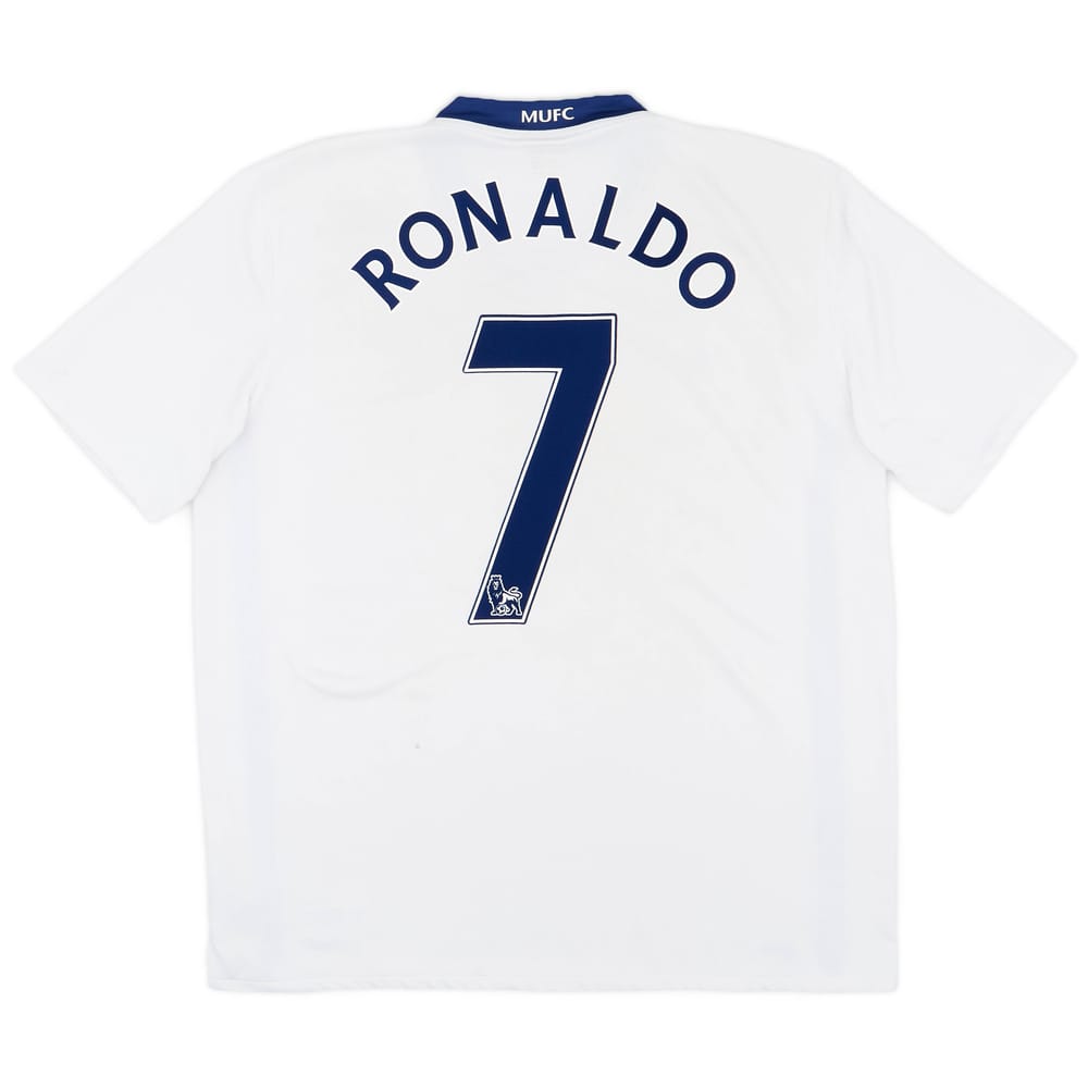 2008-10 Manchester United Away Shirt Ronaldo #7 - 6/10 - (L)