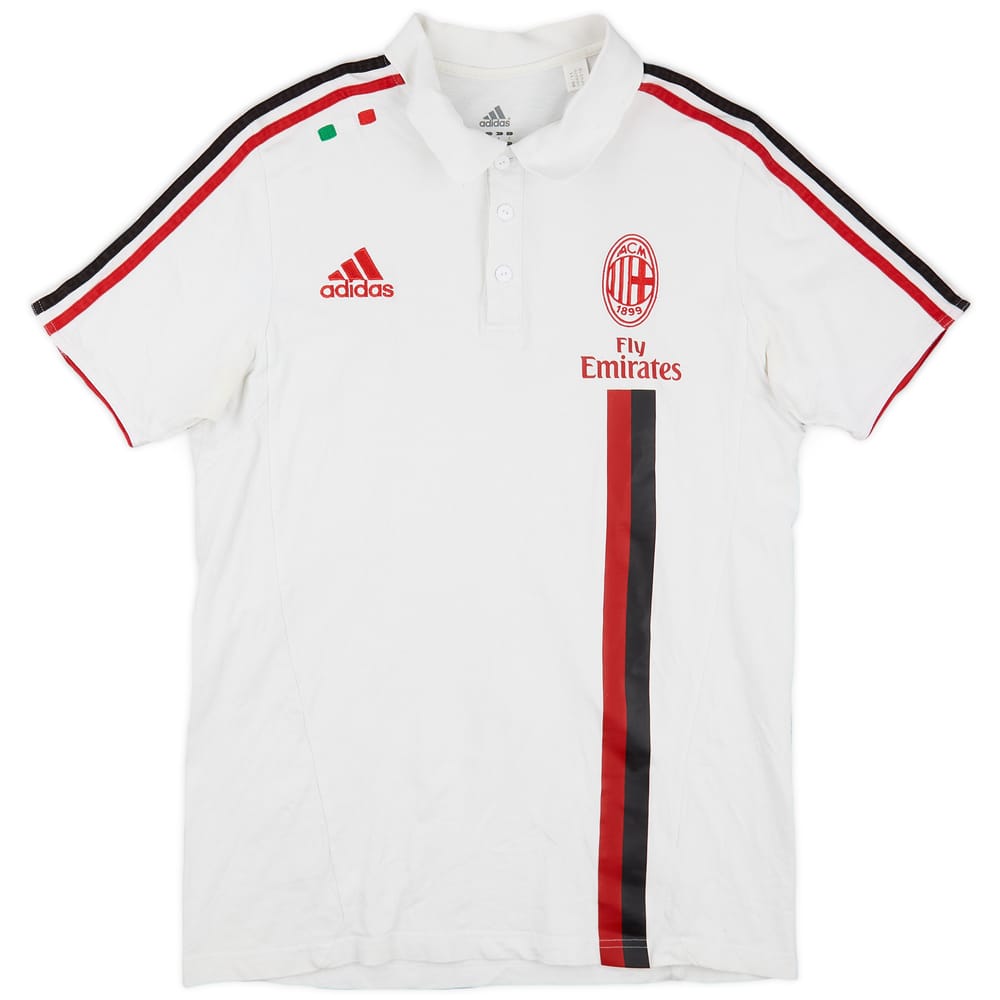 2011-12 AC Milan adidas Polo Shirt - 7/10 - (L)