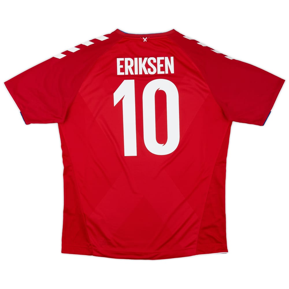 2018-19 Denmark Home Shirt Eriksen #10 - 8/10 - (XL)