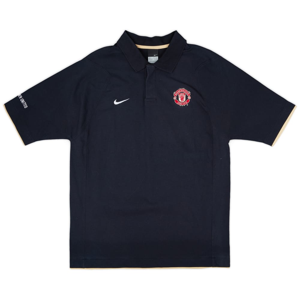 2006-07 Manchester United Nike Polo Shirt - 9/10 - (L)
