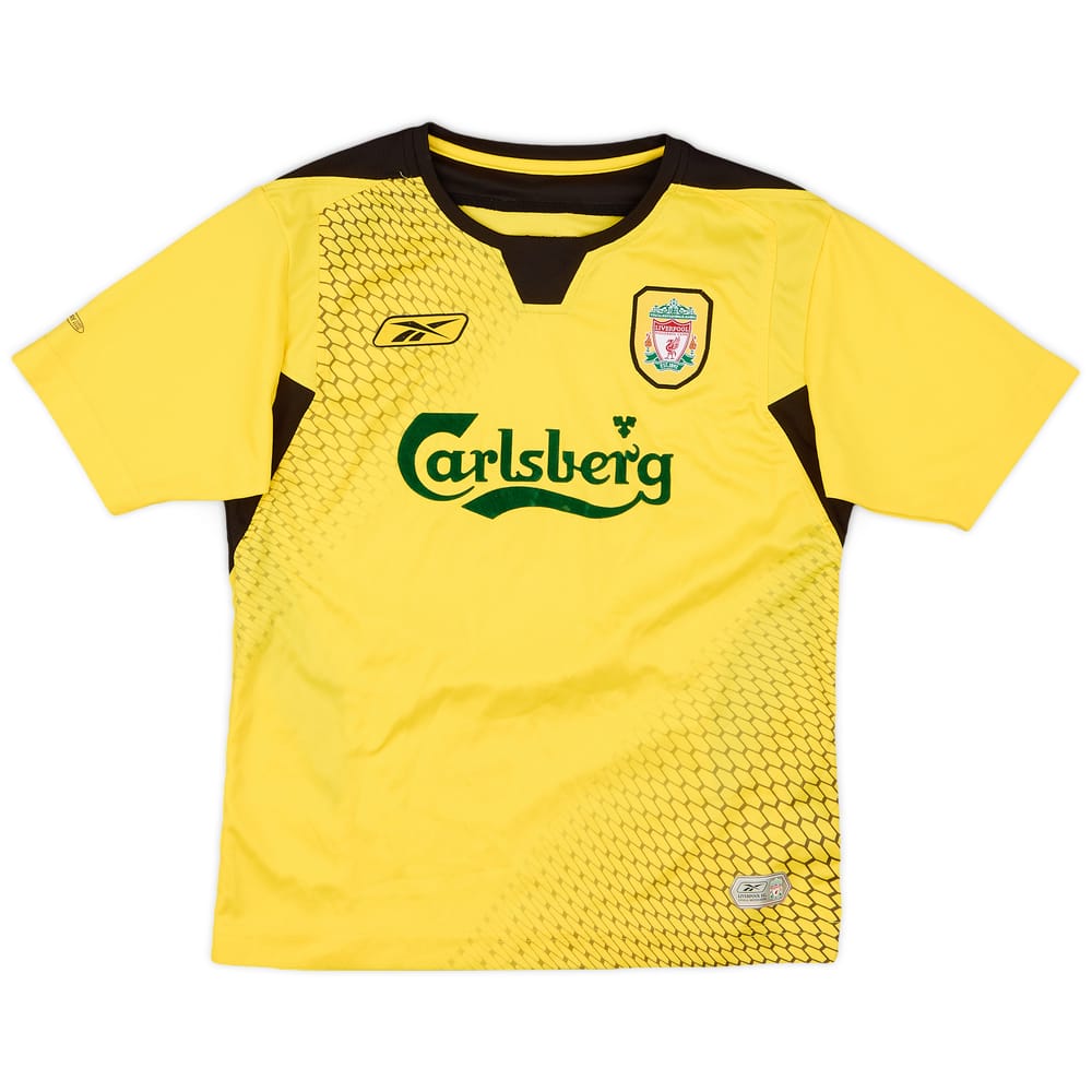 2004-06 Liverpool Away Shirt - 8/10 - (M.Boys)