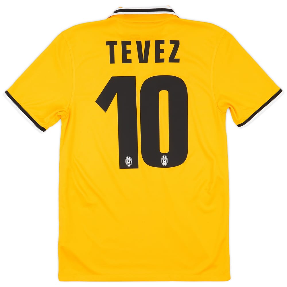 2013-14 Juventus Away Shirt Tevez #10 - 7/10 - (S)