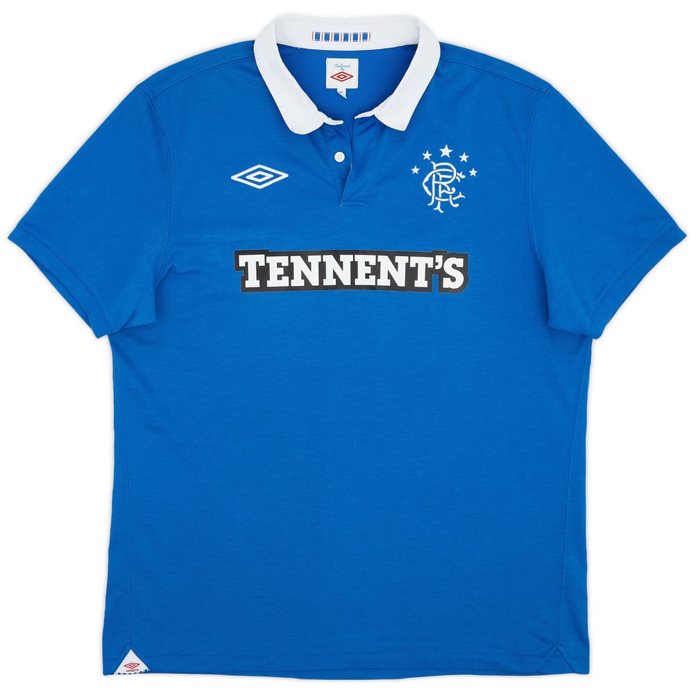 2010-11 Rangers Home Shirt - 8/10 - (L)