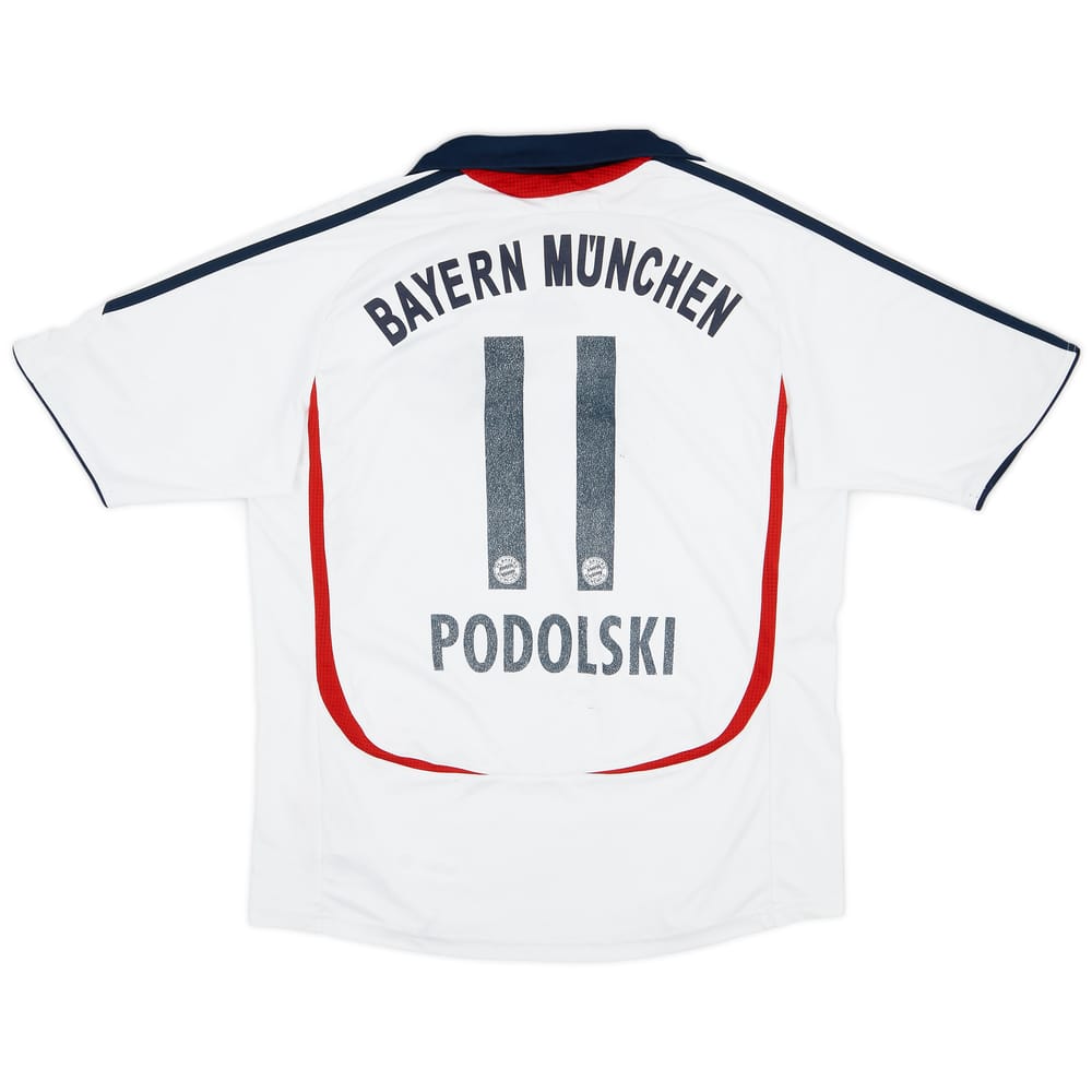 2006-07 Bayern Munich Away Shirt Podolski #11 - 5/10 - (XL.Boys)