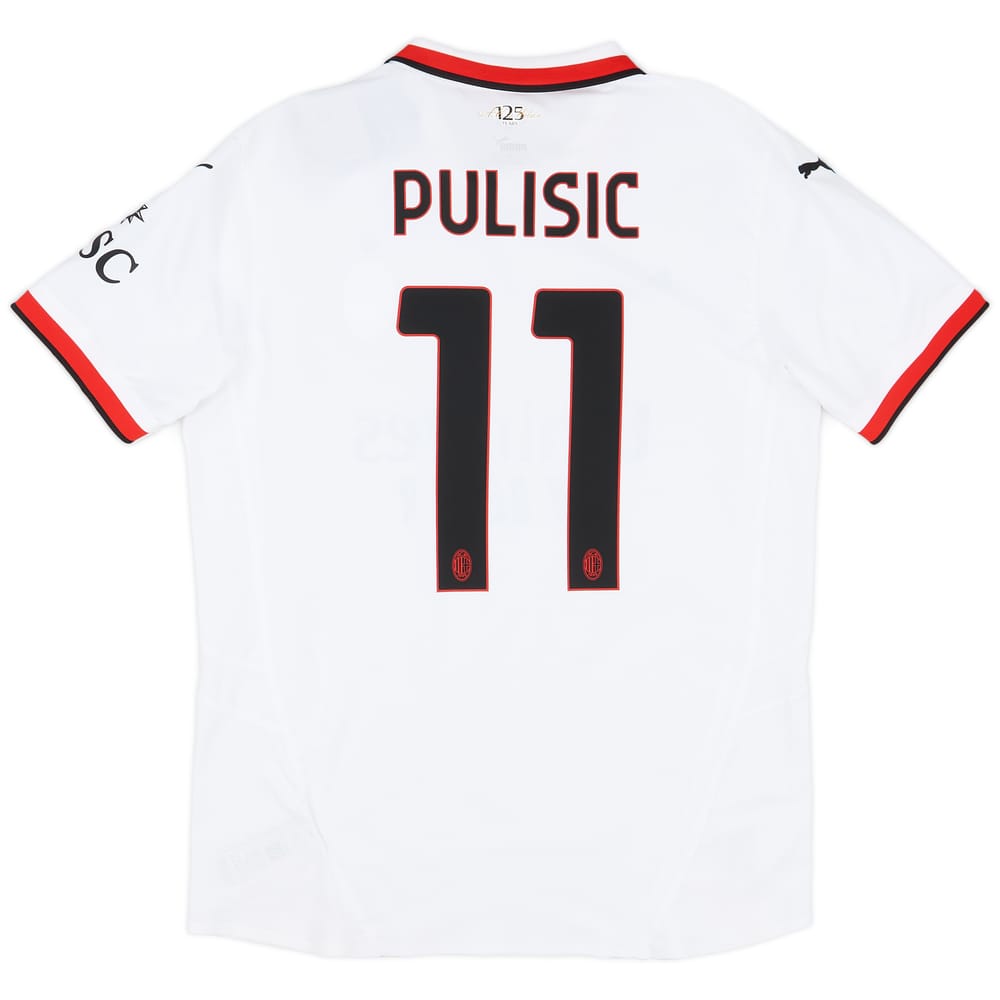 2024-25 AC Milan Authentic Away Shirt Pulisic #11