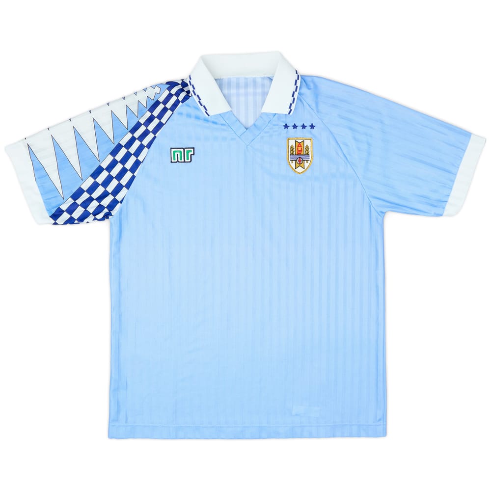1992-95 Uruguay Home Shirt - 7/10 - (L)