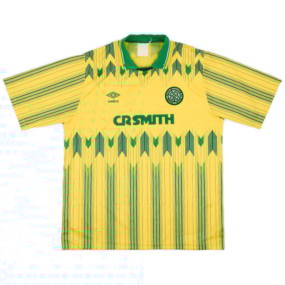 1989-91 Celtic Away Shirt - 8/10 - (L)