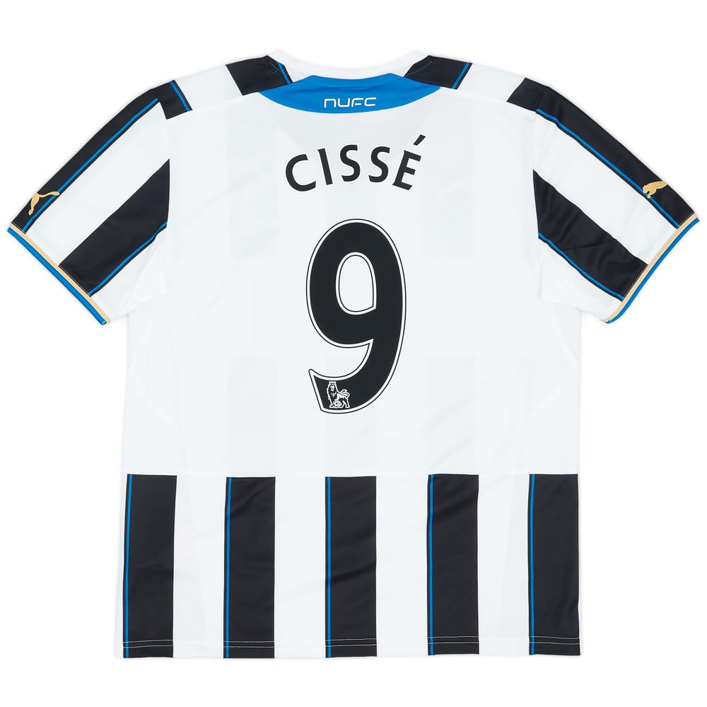 2013-14 Newcastle Home Shirt Cisse #9 (M)