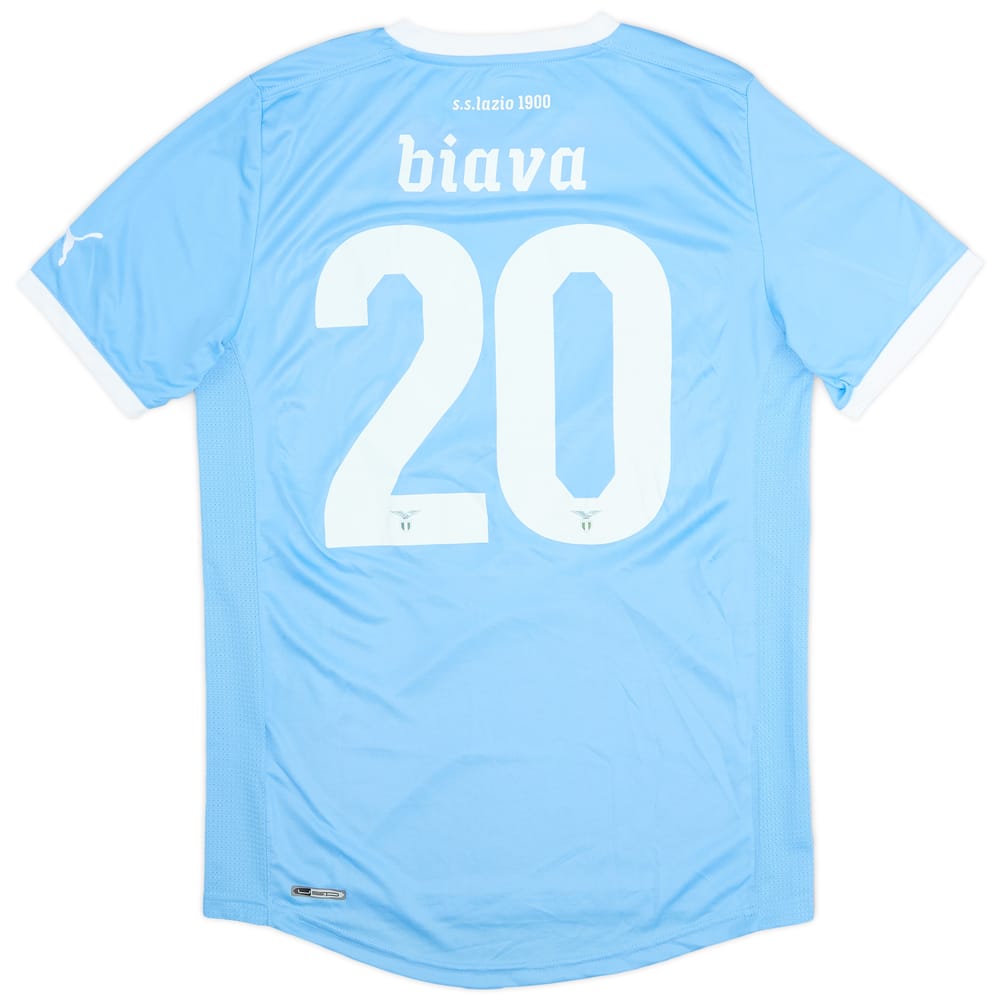 2011-12 Lazio Home Shirt Biava #20 - 7/10 - (M)