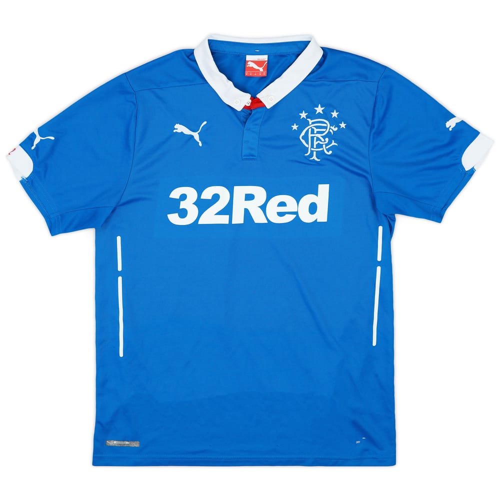 2015-16 Rangers Home Shirt - 8/10 - (M)
