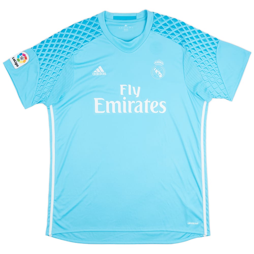 2016-17 Real Madrid S/S GK Shirt - 9/10 - (XL)