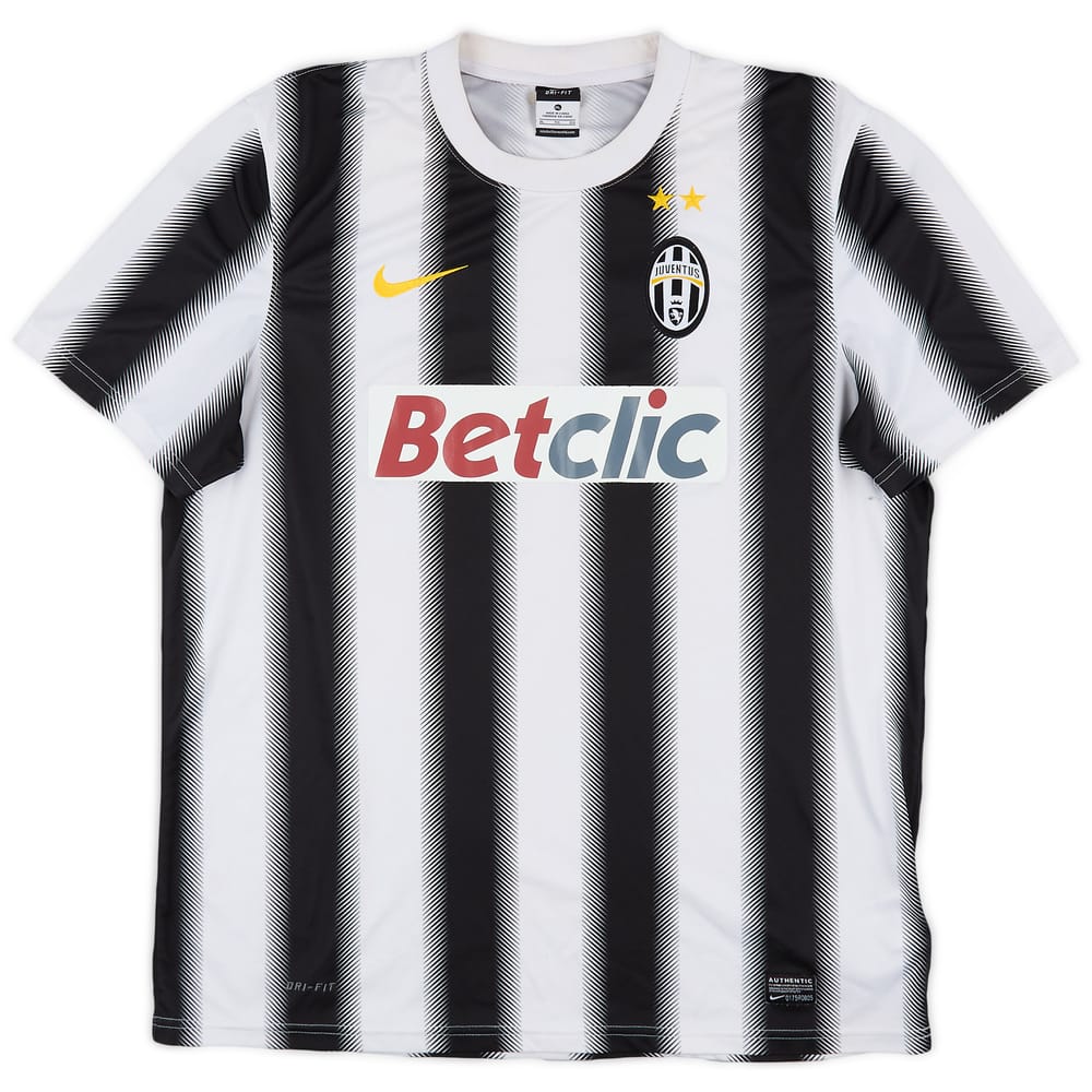 2011-12 Juventus Basic Home Shirt - 7/10 - (XL)