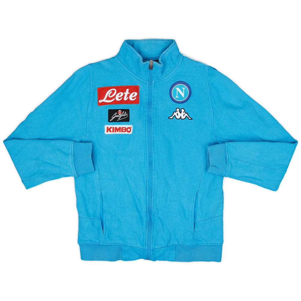 2017-18 Napoli Kappa Track Jacket - 6/10 - (M)