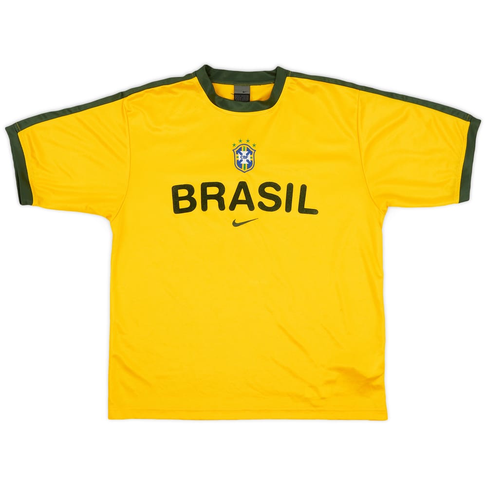 2002-03 Brazil Nike Training Shirt - 8/10 - (M)