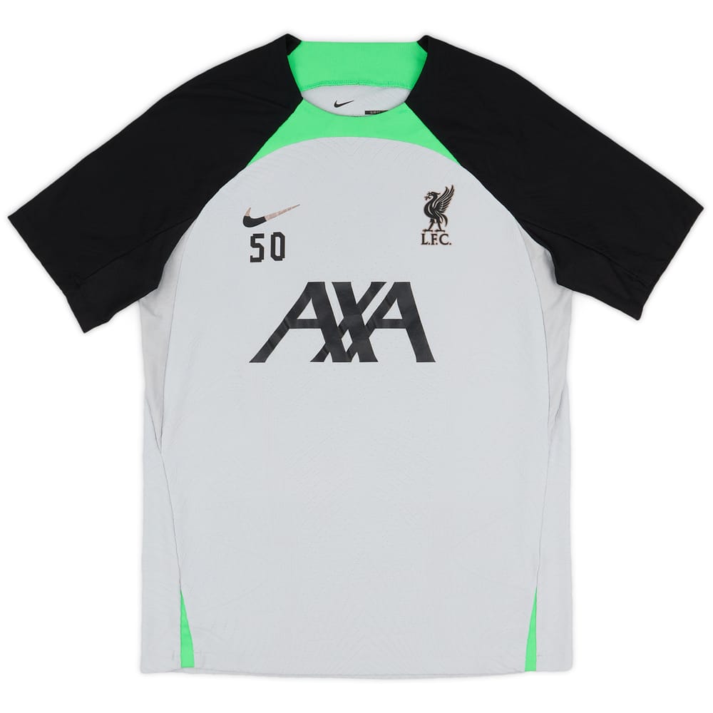 2023-24 Liverpool Player Issue Training Shirt #50 (Doak) - 5/10 - (M)