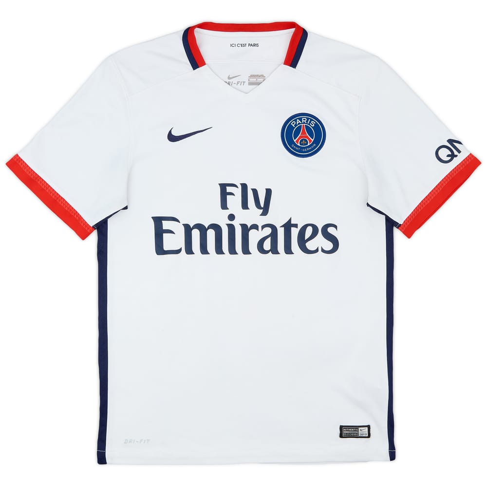 2015-16 Paris Saint-Germain Away Shirt - 8/10 - (S)