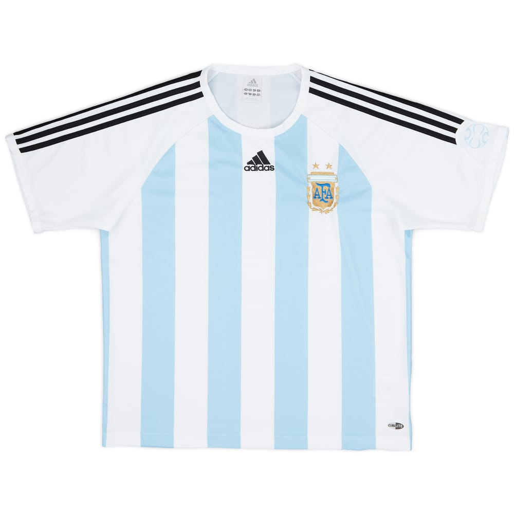 2005-07 Argentina Basic Home Shirt - 6/10 - (L)