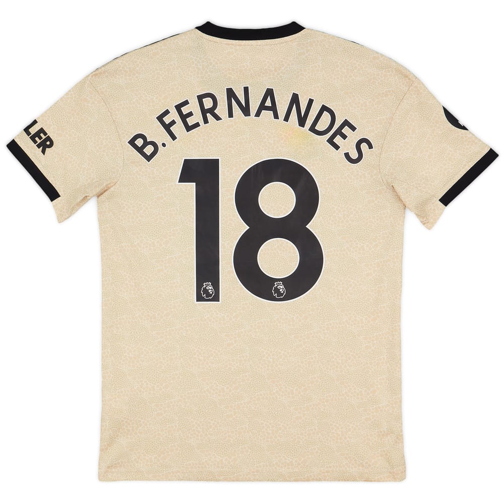 2019-20 Manchester United Away Shirt B.Fernandes #18 - 8/10 - (M)