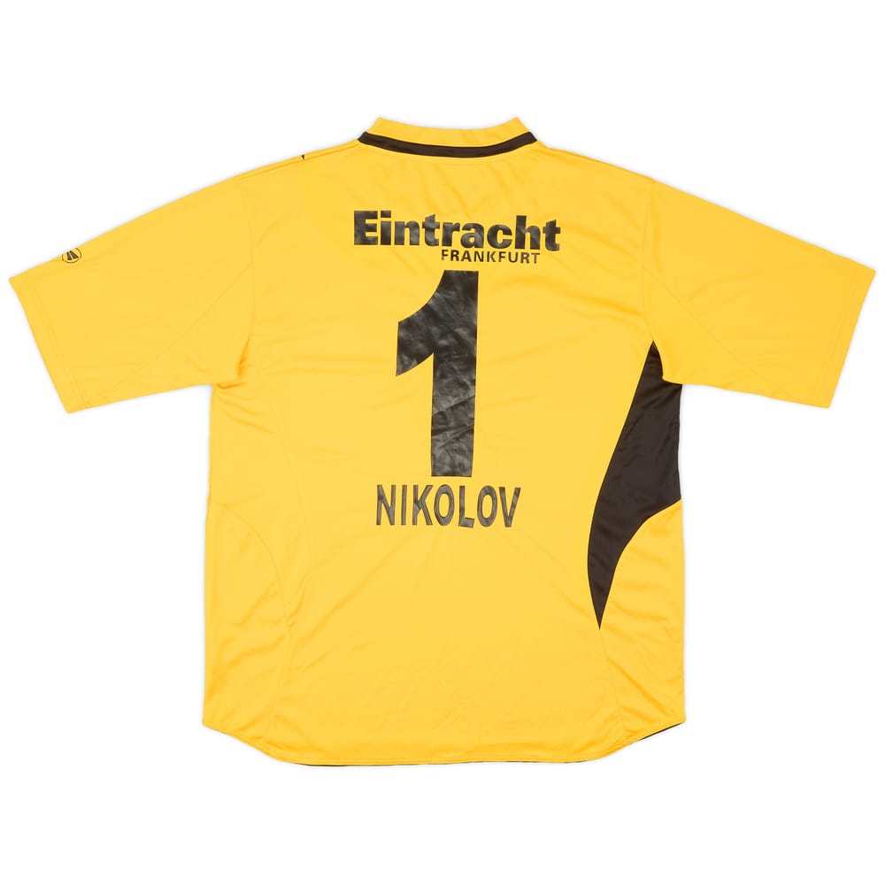 2010-11 Eintracht Frankfurt GK Shirt Nikolov #1 - 9/10 - (M)