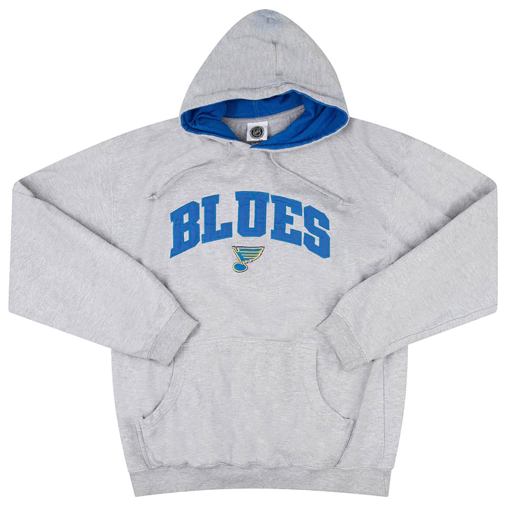 2000s St. Louis Blues NHL Hooded Sweat Top XL
