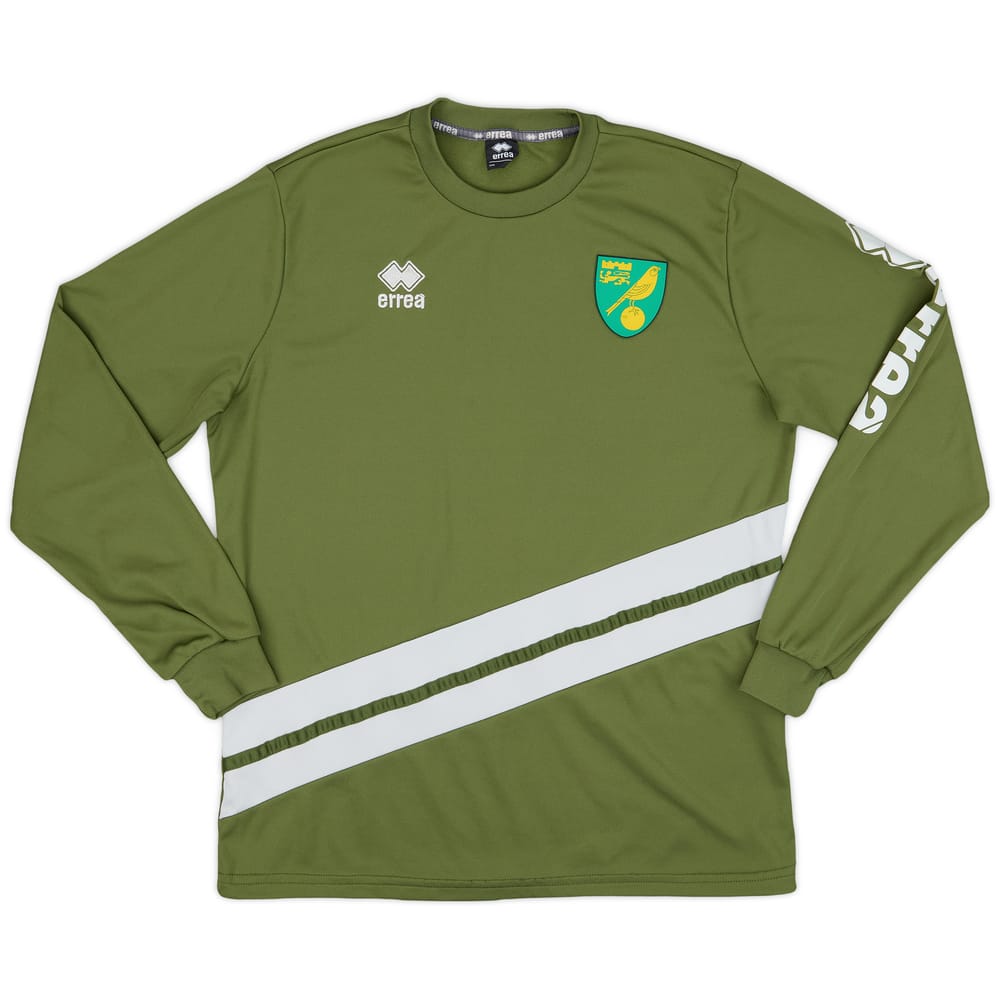 2017-18 Norwich Errea Sweat Top - 8/10 - (L)