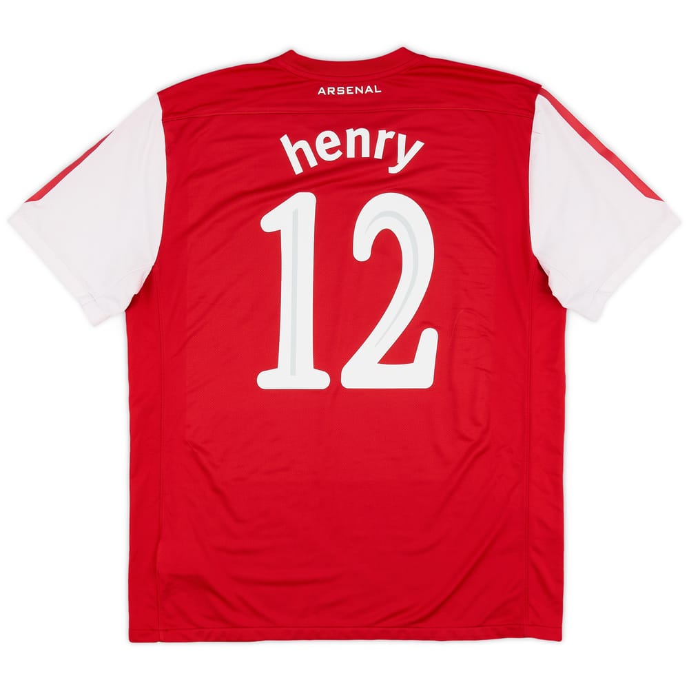 2011-12 Arsenal Home Shirt Henry #12 - 9/10 - (XL)