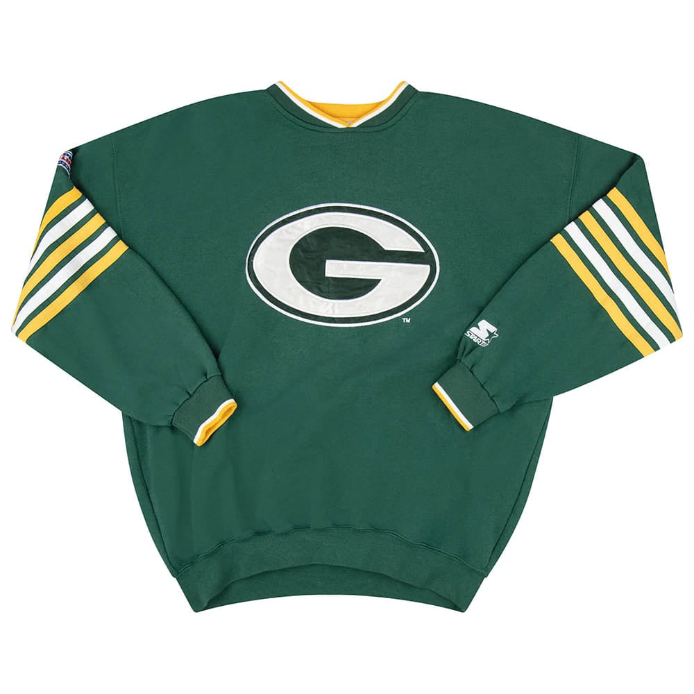 1990s Green Bay Packers Starter Sweat Top L