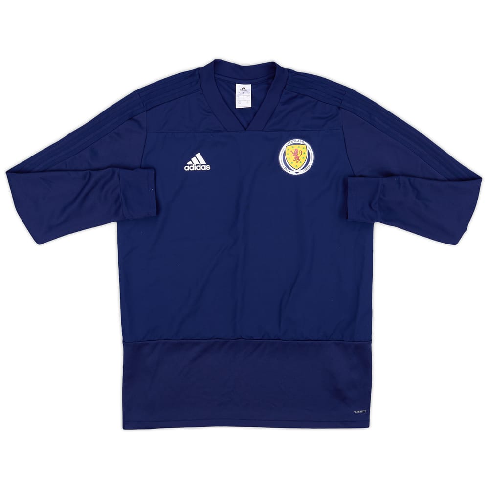 2018-19 Scotland adidas Drill Top - 8/10 - (L)
