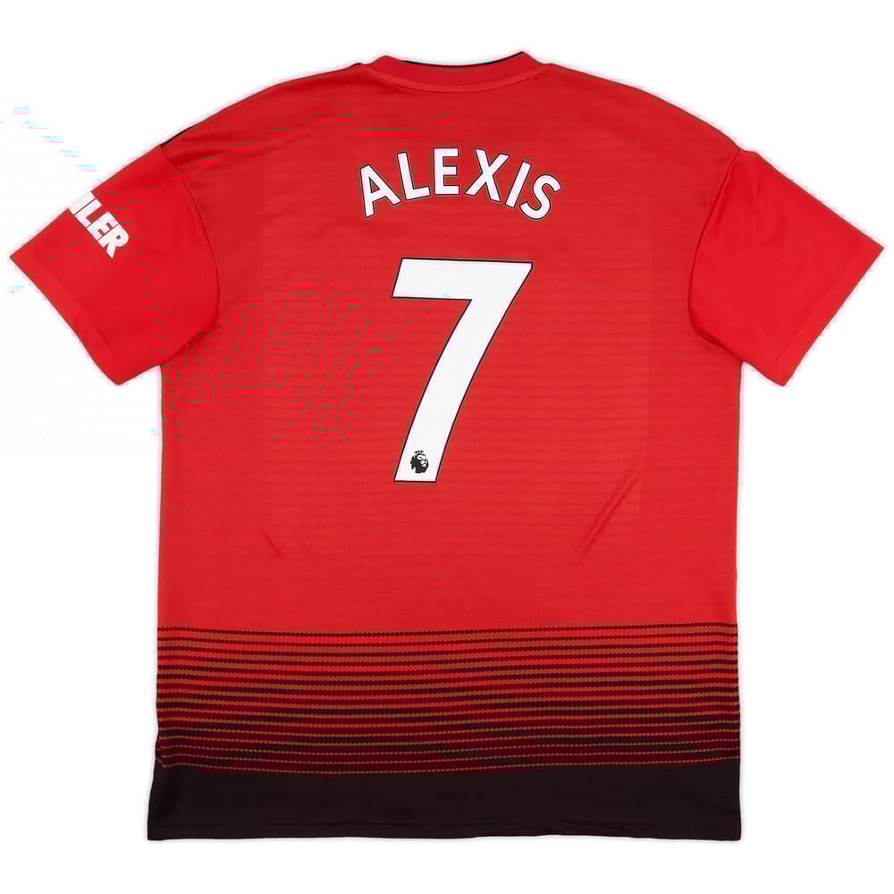 2018-19 Manchester United Home Shirt Alexis #7 - 9/10 - (XL)