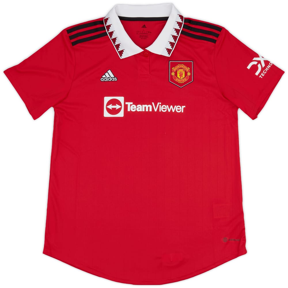 2022-23 Manchester United Home Shirt - 9/10 - (Women's L)