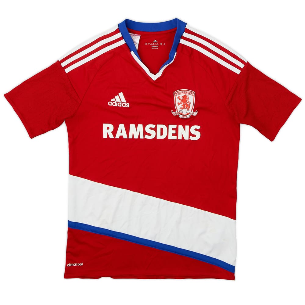 2016-17 Middlesbrough Home Shirt - 7/10 - (L.Boys)