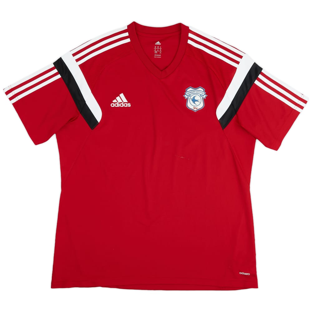 2015-16 Cardiff adidas Training Shirt - 7/10 - (XL)
