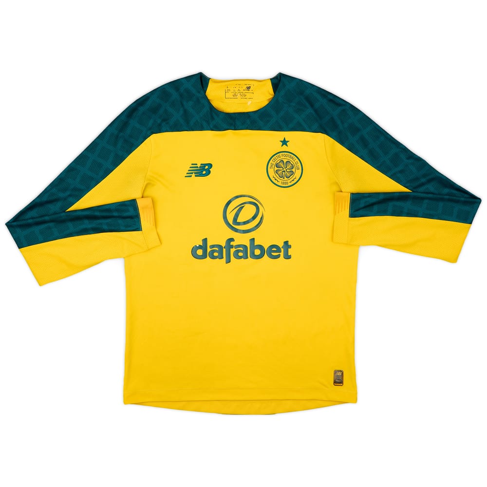 2019-20 Celtic Away L/S Shirt - 6/10 - (S)