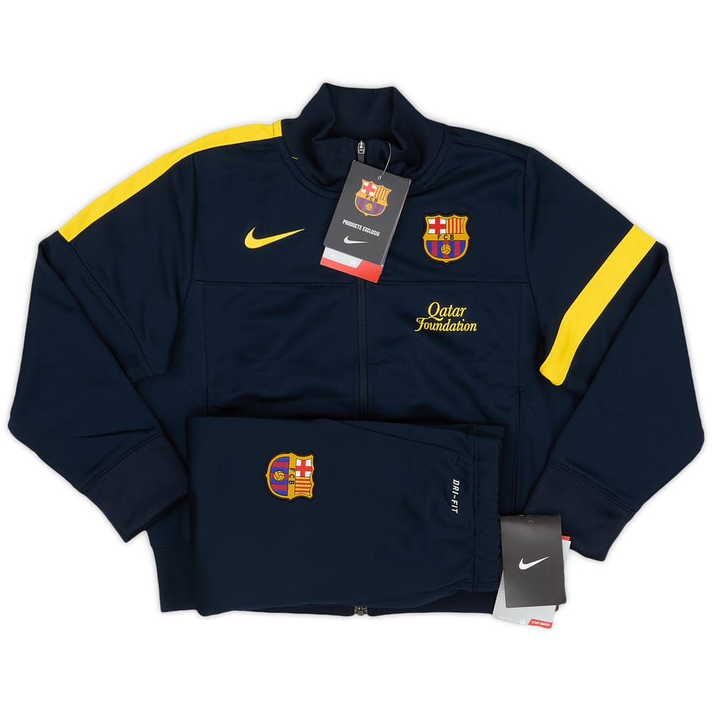 2012-13 Barcelona Nike Tracksuit (S.Boys)