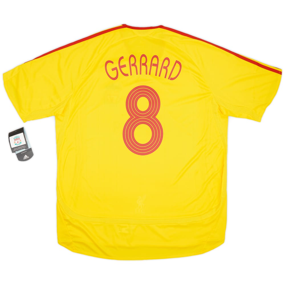 2006-07 Liverpool Away Shirt Gerrard #8 (XL)