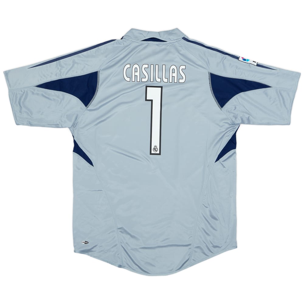 2004-05 Real Madrid GK S/S Shirt Casillas #1 (L)