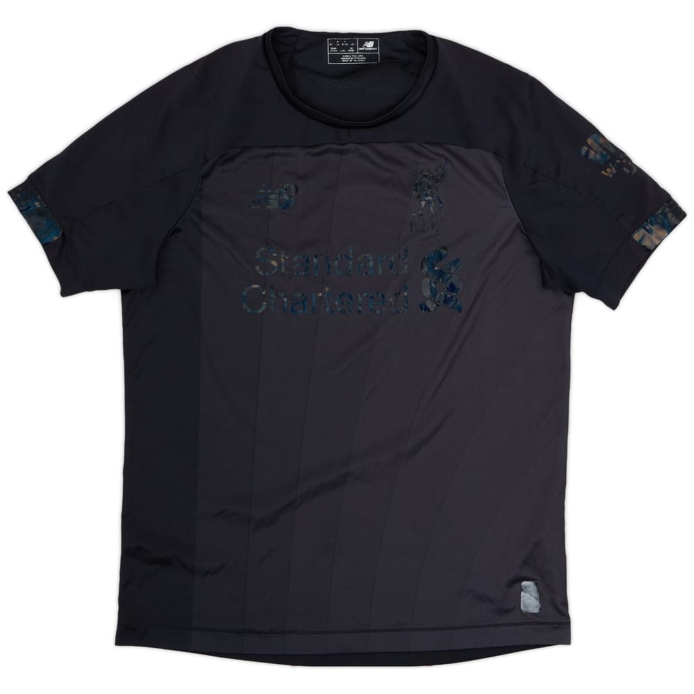 2019-20 Liverpool Blackout Shirt - 7/10 - (M)