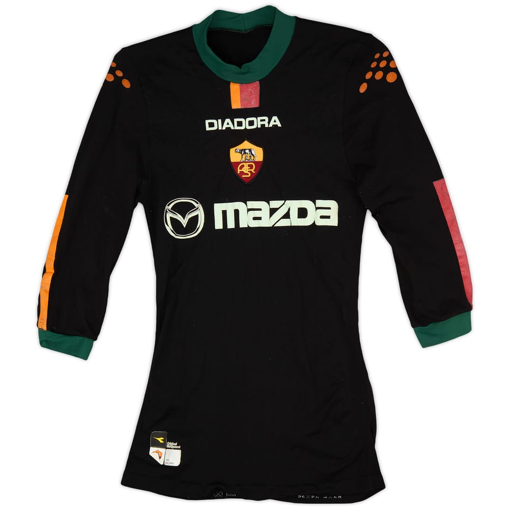 2004-05 Roma European Home L/S Shirt - 6/10 - (S)